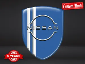 Nissan Etiquetas Negocio Tuning Universal Estrella Moderna